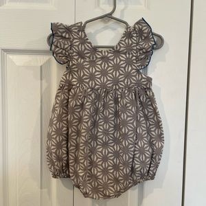 Pink chicken Romper 18-24m